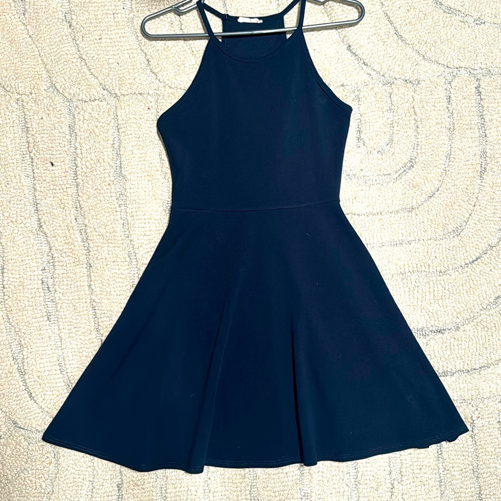 Olivia Rae navy blue racerback dress